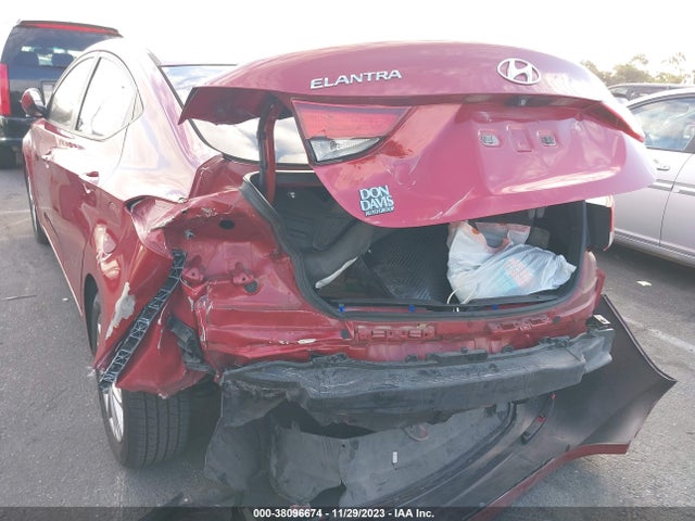 2016 HYUNDAI ELANTRA SE VIN: KMHDH4AE8GU619505