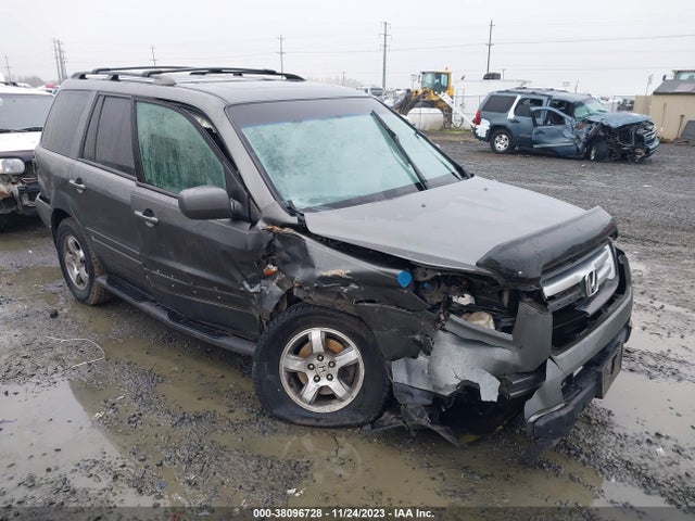 2007 HONDA PILOT EX-L VIN: 2HKYF18777H540516