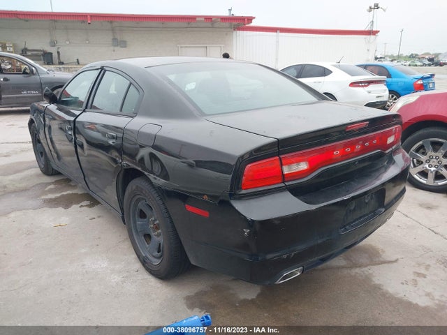 2013 DODGE CHARGER POLICE VIN: 2C3CDXAG8DH545472
