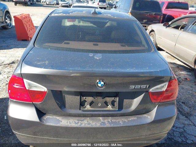2006 BMW 325I VIN: WBAVB135X6K000076
