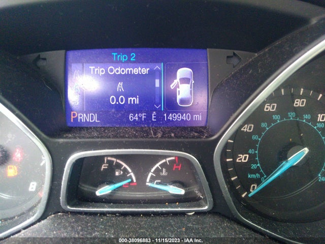 2013 FORD FOCUS SE VIN: 1FADP3F27DL107127