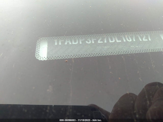 2013 FORD FOCUS SE VIN: 1FADP3F27DL107127