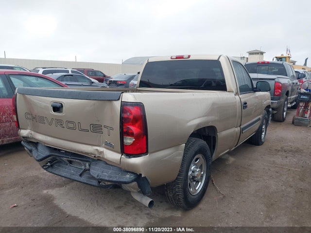 2004 CHEVROLET SILVERADO 1500 VIN: 1GCEC14X74Z143541