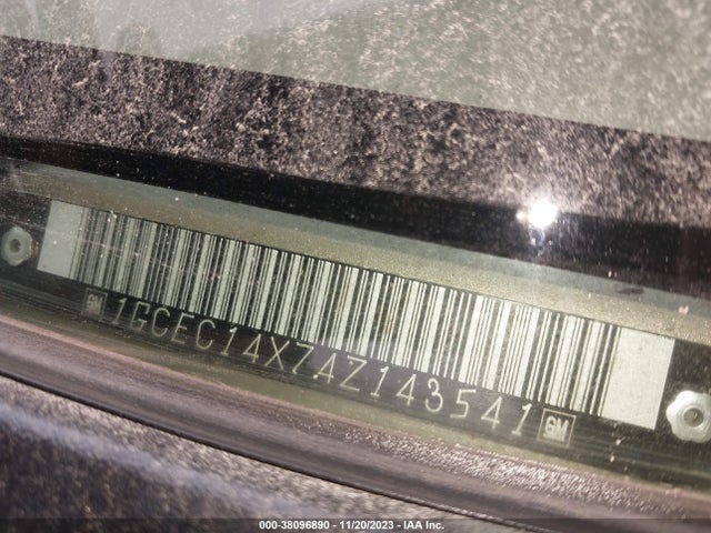 2004 CHEVROLET SILVERADO 1500 VIN: 1GCEC14X74Z143541