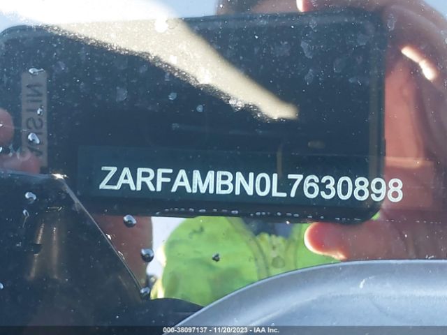 ZARFAMBN0L7630898 Alfa Romeo Giulia Ti Sport Rwd