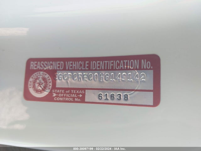 Chevrolet Silverado 1500 1lt 2017 3GCPCREC0HG149142 Image 9