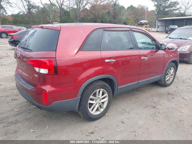 2015 KIA SORENTO LX VIN: 5XYKT3A60FG555506