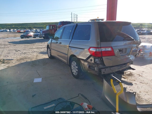 2006 HONDA ODYSSEY LX VIN: 5FNRL38246B125213