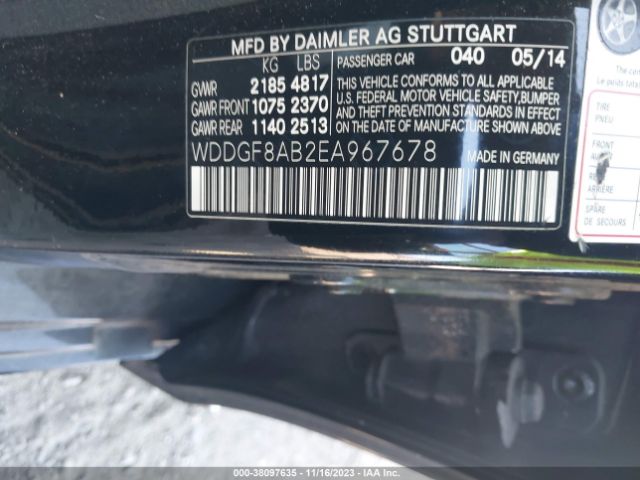 WDDGF8AB2EA967678 Mercedes-Benz C 300 Luxury 4matic