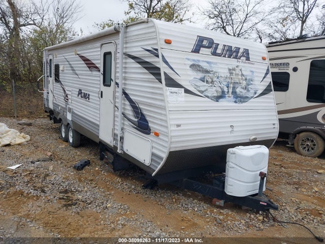 2013 FORREST RIVER TRAVEL TRLR VIN: 4X4TPUB2XDP041211