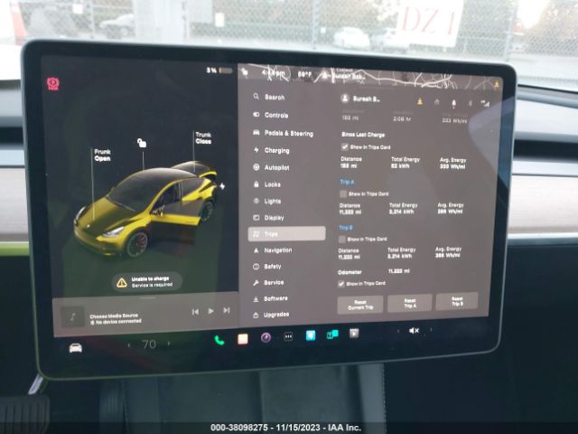2023 TESLA MODEL Y 7SAYGAEE0PF709969 Photo 6