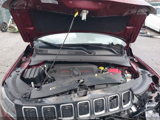 2021 JEEP COMPASS LATITUDE FWD VIN: 3C4NJCBB3MT538591