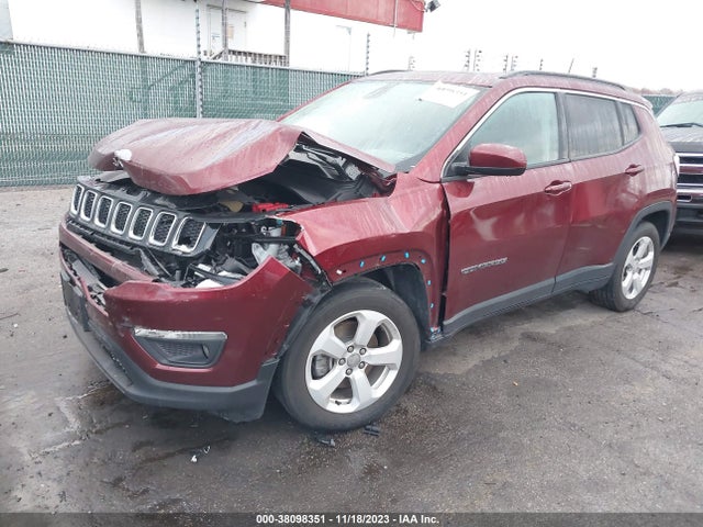 2021 JEEP COMPASS LATITUDE FWD VIN: 3C4NJCBB3MT538591