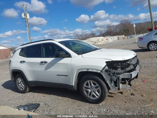 2021 JEEP COMPASS SPORT FWD VIN: 3C4NJCAB0MT501936
