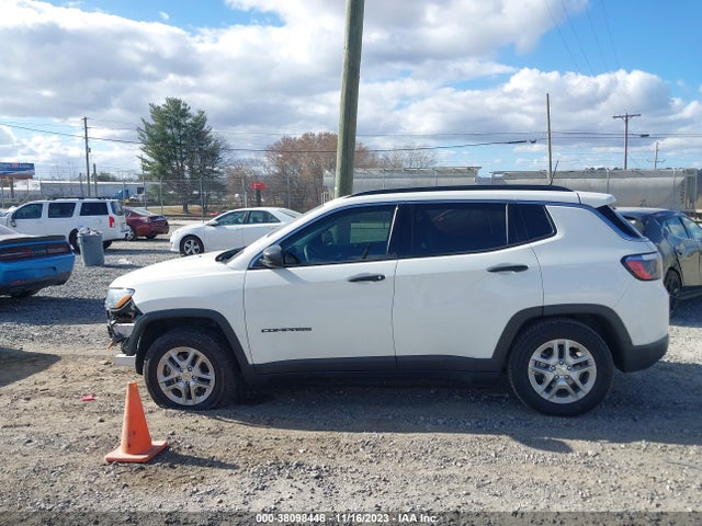 2021 JEEP COMPASS SPORT FWD VIN: 3C4NJCAB0MT501936
