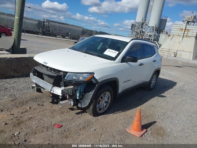 2021 JEEP COMPASS SPORT FWD VIN: 3C4NJCAB0MT501936