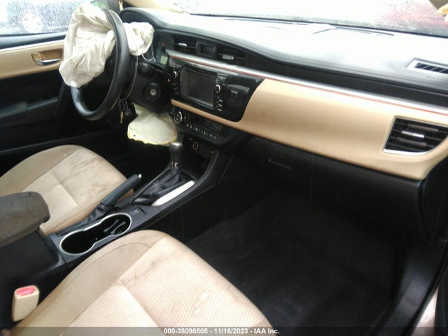 2015 TOYOTA COROLLA LE VIN: 2T1BURHE6FC265621