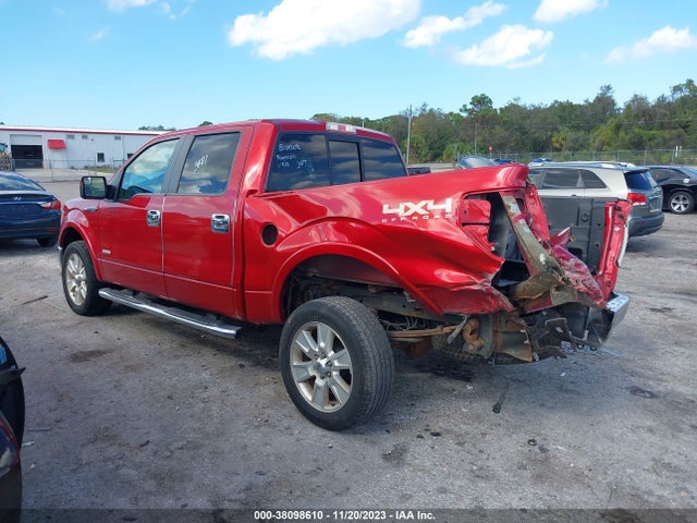 2011 FORD F-150 LARIAT VIN: 1FTFW1ET1BFB27633