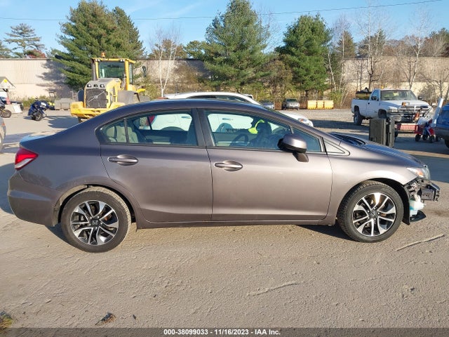2013 HONDA CIVIC EX VIN: 19XFB2F89DE076858