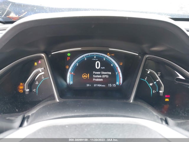 2019 HONDA CIVIC EX VIN: 19XFC1F36KE015217