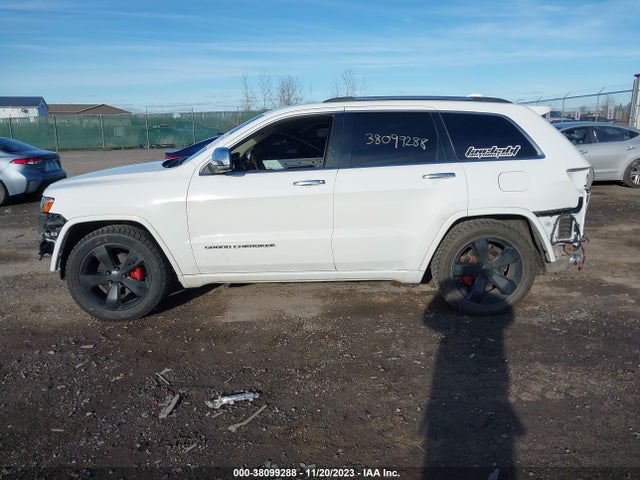 2014 JEEP GRAND CHEROKEE OVERLAND VIN: 1C4RJFCG5EC378921