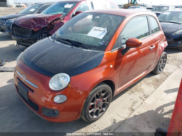 2012 FIAT 500 3C3CFFBR4CT358238 Photo 1