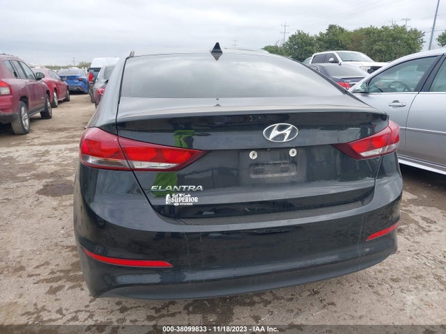 2018 HYUNDAI ELANTRA VALUE EDITION VIN: 5NPD84LF0JH286292