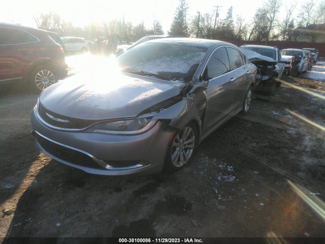 2016 CHRYSLER 200 LIMITED PLATINUM VIN: 1C3CCCAB3GN192702