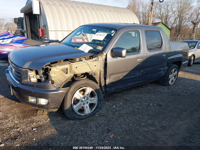 2013 HONDA RIDGELINE RTL VIN: 5FPYK1F59DB009669