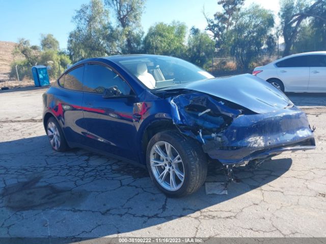 2022 TESLA MODEL Y 7SAYGDEE9NF359272