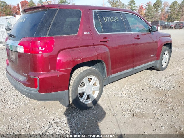 2016 GMC TERRAIN SLE-1 VIN: 2GKFLSEK0G6297977