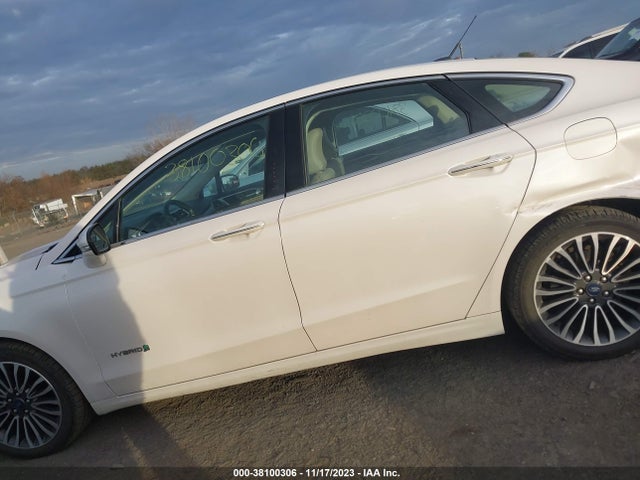 2018 FORD FUSION HYBRID SE VIN: 3FA6P0LU9JR265656