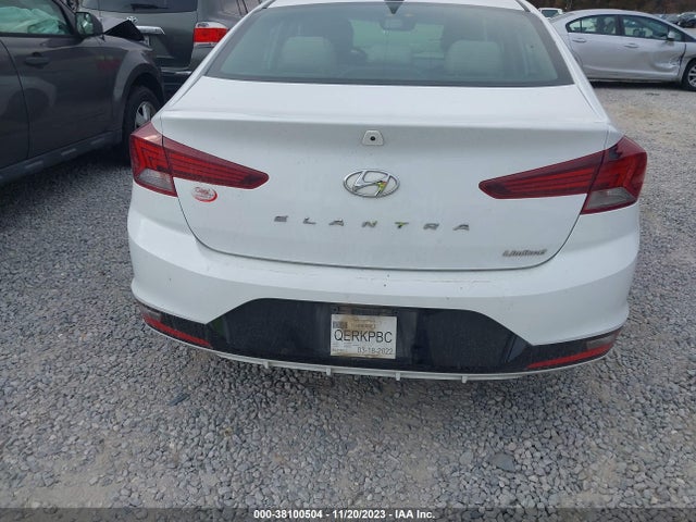 2020 HYUNDAI ELANTRA LIMITED VIN: 5NPD84LF5LH597185
