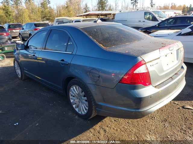 2012 FORD FUSION HYBRID HYBRID VIN: 3FADP0L3XCR367100