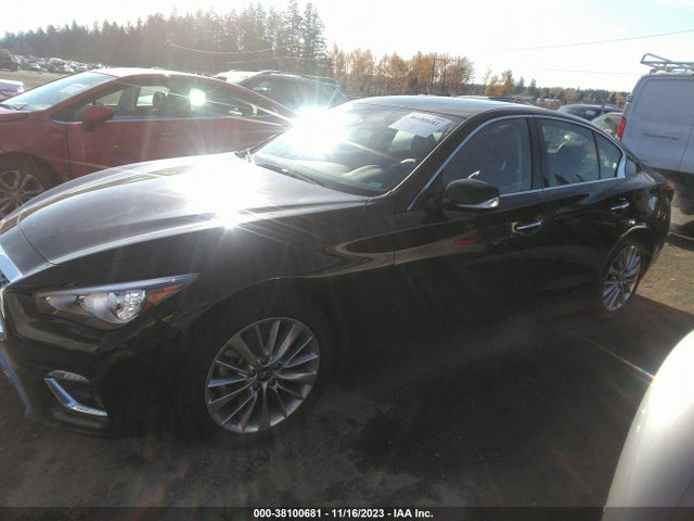 2021 INFINITI Q50 LUXE AWD VIN: JN1EV7BR2MM755938