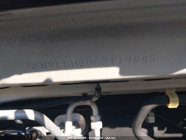 Honda Odyssey Ex-l 2016 5FNRL5H60GB119845 Image 9