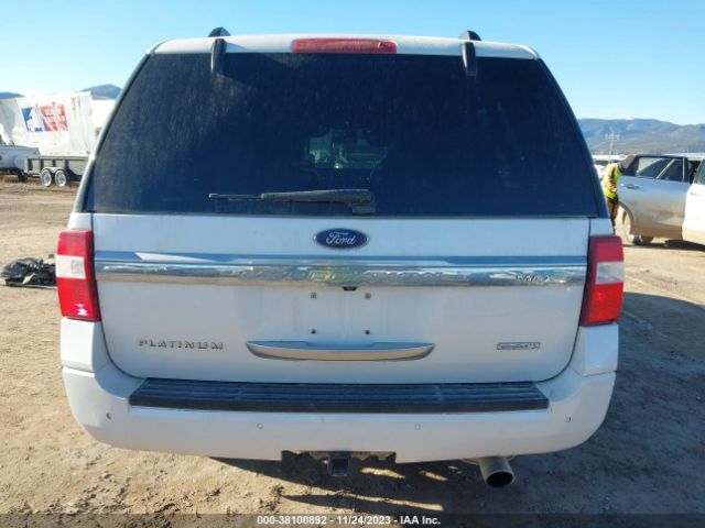 Auction sale of the 2017 Ford Expedition Max Platinum , vin: 1FMJK1MT9HEA18337, lot number: 438100892