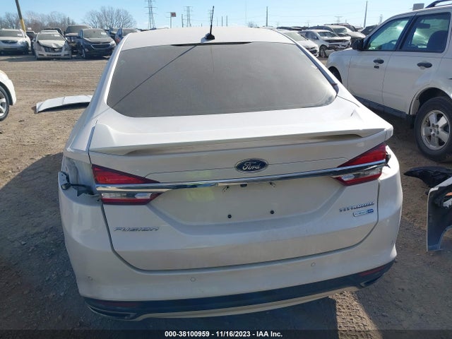2018 FORD FUSION TITANIUM VIN: 3FA6P0D9XJR233437