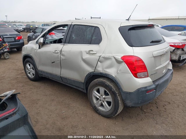 3GNCJ7CEXFL167334 Chev Trax Ls1