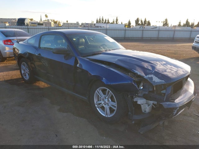 2012 FORD MUSTANG V6 VIN: 1ZVBP8AM0C5268071