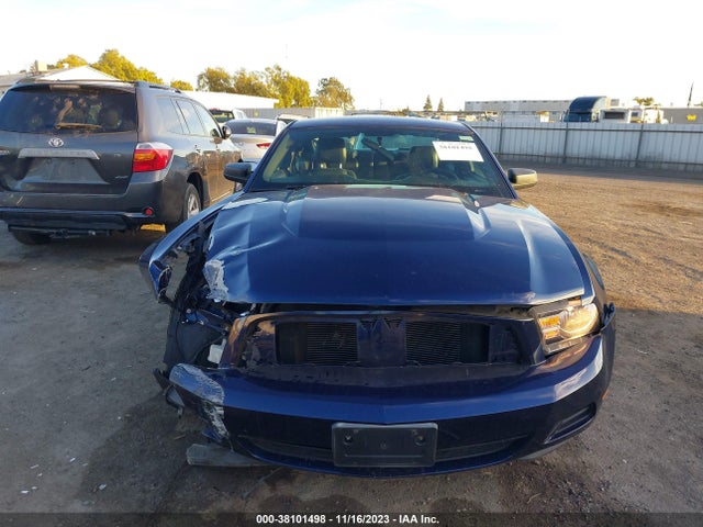 2012 FORD MUSTANG V6 VIN: 1ZVBP8AM0C5268071