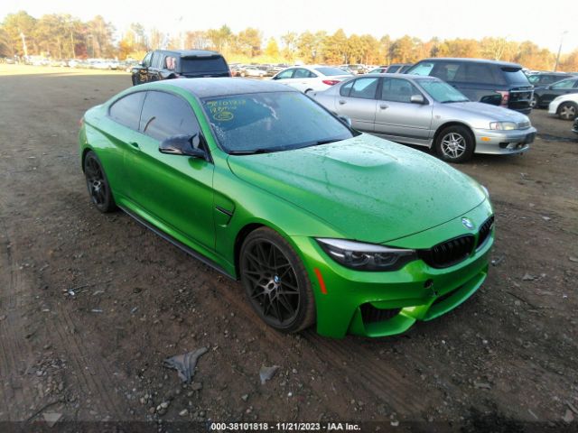 Продаж на аукціоні авто 2018 Bmw M4, vin: WBS4Y9C53JAC87301, номер лоту: 38101818