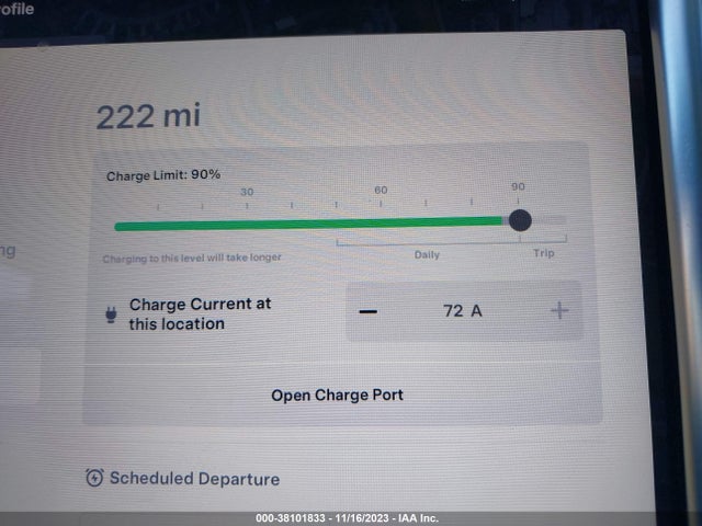 Продажа на аукционе авто 2016 Tesla Model X 75d/p100d/p90d, vin: 5YJXCBE43GFS00850, номер лота: 38101833