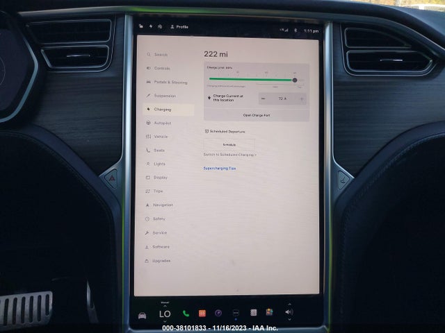 Продажа на аукционе авто 2016 Tesla Model X 75d/p100d/p90d, vin: 5YJXCBE43GFS00850, номер лота: 38101833