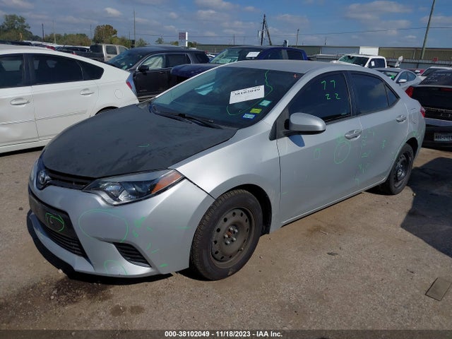 2015 TOYOTA COROLLA LE VIN: 5YFBURHE0FP185649