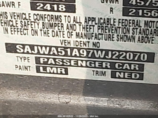 2007 JAGUAR X-TYPE SAJWA51A97WJ22070 Photo 8