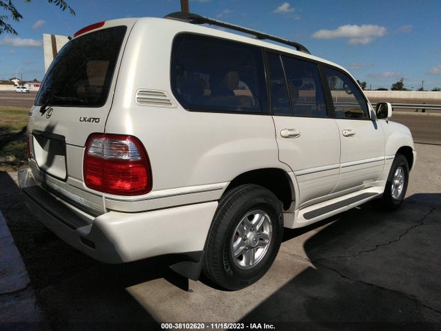 2000 LEXUS LX 470 VIN: JT6HT00W8Y0086711