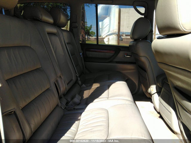 2000 LEXUS LX 470 VIN: JT6HT00W8Y0086711