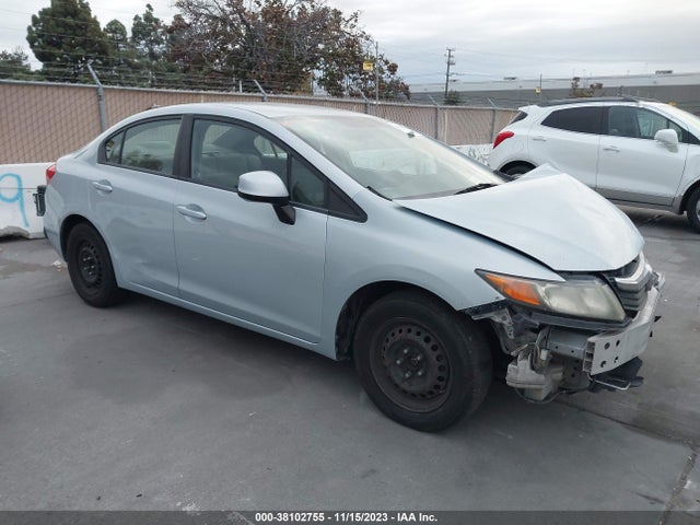 2012 HONDA CIVIC LX VIN: 19XFB2F55CE309722