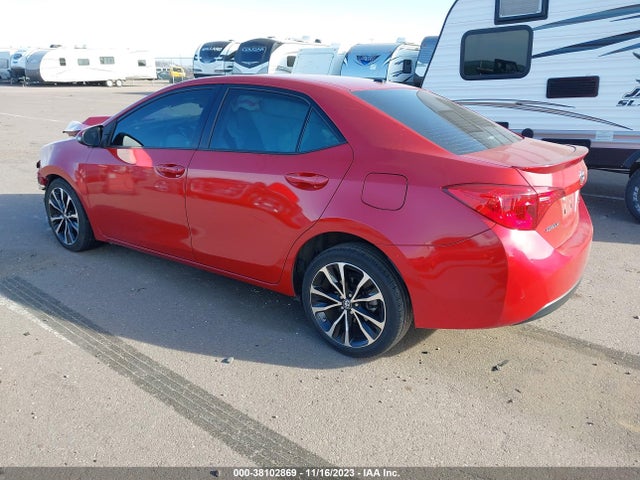2018 TOYOTA COROLLA XSE VIN: 5YFBURHE4JP759629